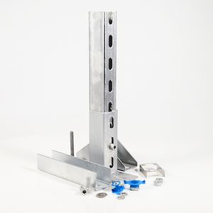Galvanized Steel Brackets for Solar Panel Mounting System