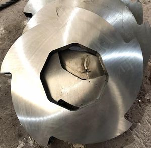 Double Plastic Shredder Blades for Plastic Waste Recycling Machine