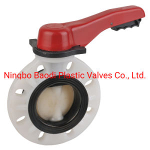 PVDF Butterfly Valve (D71X-6F) ,Plastic Butterfly Valve