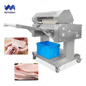 Pork Skin Thin Meat Blade Tool Pelling Cutting Removing Machine for Sale