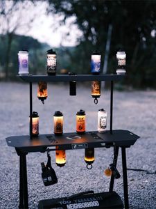 Vintage-Style LED Camping Lantern with 38 Bright Lights for Outdoor Adventures