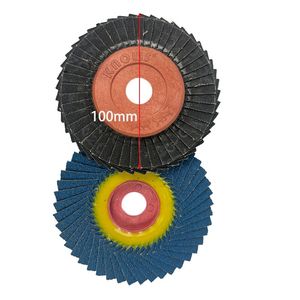 Grit 60# Abrasive Disc 100 mm Diameter Flap Disc Wheel Flower Abrasive Disc