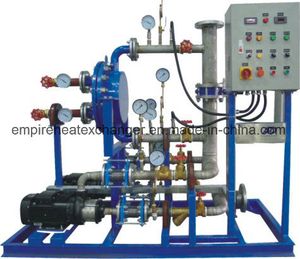 Plate and Shell Heat Exchanger with High Temperature, High Pressure