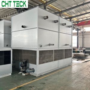 Zero Drift Dry Cooling Tower for Data Center Server Cooling with Natural Draft Structure
