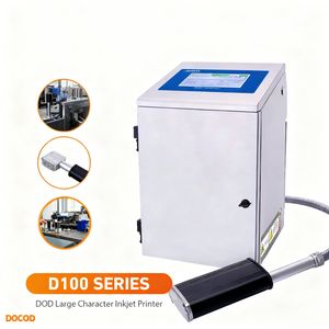 Docod OEM/ODM Dod - 7 Dots Barcode Printing Date Coding Machine Without Self-Cleaning Best All in One Cheapest Dod Large Character Injet Printer for Tires