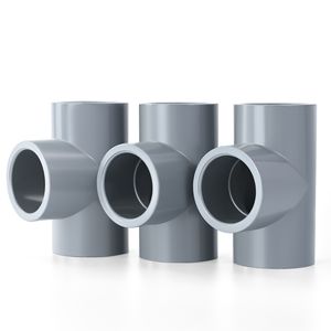 CPVC Equal Tee DIN Pn16 DN15-DN300 Socket Fusion High Temperature Pipe Fitting