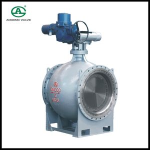 High-Quality DN100X150 Eccentric Semi Ball Valve for Industry