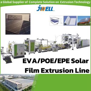 EVA/Poe/EPE Solar Encapsulation of Photovoltaic Module Panel/Cell Tempered Glass Interlayer Film Extrusion/Extruder Machine/Line EVA/EPE/Poe Solar Film Extruder