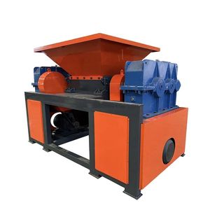 Heavy-Duty Industrial Double Shaft Waste Tire Shredder for Waste Rubber Tire Recycling