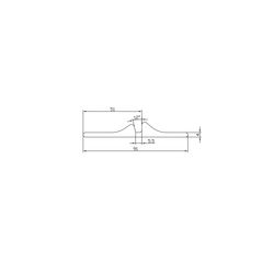 Jinmao Textile Machine High Speed High Precision  Long Life Profile Dents for Airjet Weaving Reed Profile Dents J-13 91
