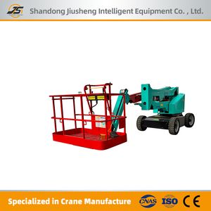 Exterior Wall Maintenance Aerial Work Platform Self-Propelled Electric Articulating Boom Lift