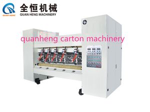 High Speed Corrugated Cardboard Computer Slitter Scorer Thin Blade Machine Qh