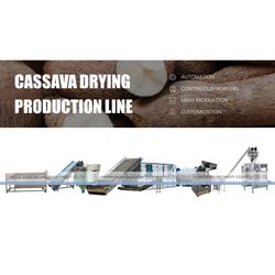 Cassava Chips Dryer and Cassava Flour Cassava Drying Production Line