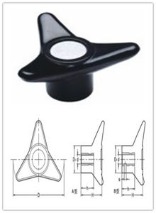 3-Lobe Shaped Female, Three Arms Knob (HK100518)