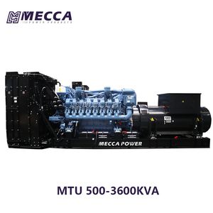 EPA T2 Mtu Diesel Generator 2000kw 2500kVA with 20V4000 Series Engine for Data Center