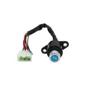 Mrgaguge Customized Electric Lock Spare Parts Key Set 4 Wires 3 Locks Motorcycle Accessories Ignition Switch for Honda Cbt125