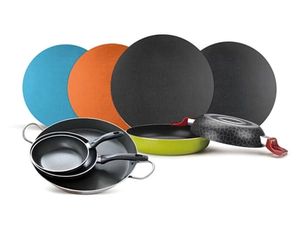 Alloy1060 Deep Drawing Aluminum 0.70 X 440mm Diameter High Glossy Painted Aluminium Discs / Circles for Cookpot Making
