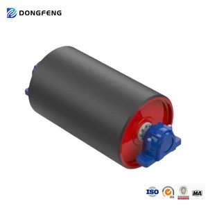 Cement Factory High Loading Capacity Steel Drum Conveyor Pulley for Conveyor Belt System TUV Certified