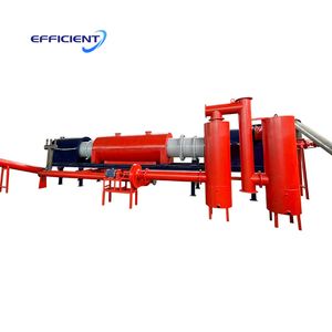 Environmental Charcoal Briquette Making Machine Wood Coal Carbonization Furnace