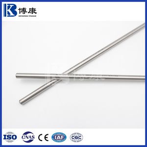 Medical Nitinol Alloy Rod ASTM F2063 Shape Memory Material for Medical Devices