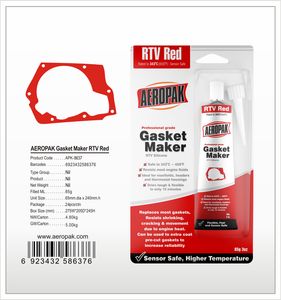Heat Resistant Red RTV Gasket Maker
