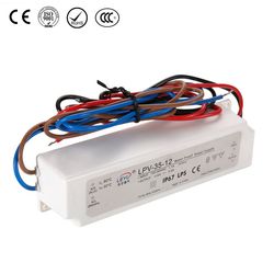 Adjustable 110V 220V Lpv-35 AC to DC Waterproof Power Supply 12V 24