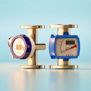 Intelligent Digital Metal Tube Rotameter Variable Area Flow Meter with LCD Display
