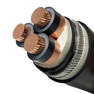 8.7/15kv 3 Core Aluminum Conductor Armoured Mv Medium Voltage XLPE Power Cable