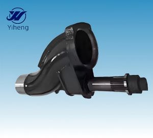 Heat Treatment Concrete Pump S Valve S Pipe Wear Resistant Pump Truck Fitting