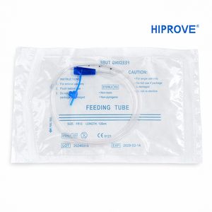 Reliable Enteral Feeding Silicone Material Multiple Size Options Feeding Tube for Clinical Applications