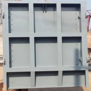 Hydraulically Powered Custom Automatic Pneumatic Actuator Steel Sluice Gate