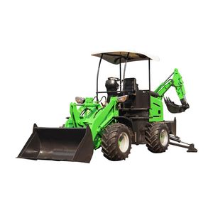 Factory Direct Mini 4X4 Front End Backhoe Loader with Backhoe Loader