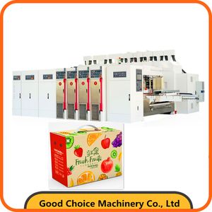 Automatic Corrugated Cardboard Pizza Cake Carton Box Making Forming Machine