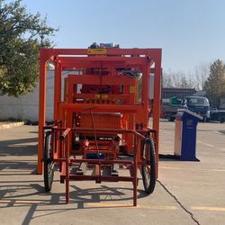 China Qtj4-25 Fully Automatic Hollow Block Moulding Machine Concrete Brick Maker