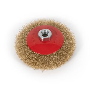Premium Crimped Wire Bevel Brushes for Detailed Cleaning