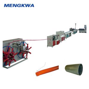 Professional HDPE Water Supply and Gas Distribution Pipe Extrusion Equipment for PE PPR Pex and Silicon Core Pipe Manufacturing