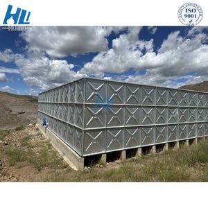 Hot-Dipped Galvanized Steel Pressed Water Tank Sectional Modular Assembled Insulated Bolted HDG Water Tank Panel