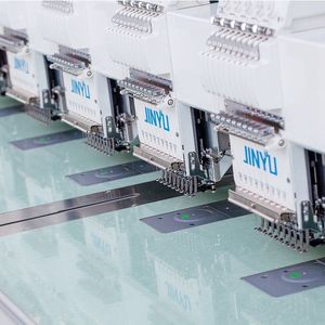 6 Needles and 30 Heads High Speed Single Sequin and Easy Cording Mixed Computerized Embroidery Machine