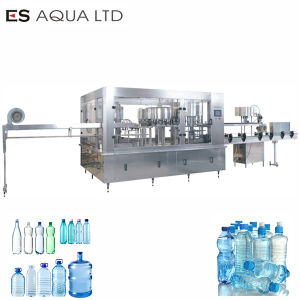Automatic 100ml-2L Carbonated Soft Drinking Liquid Water Bottling Plastic Glass Can Bottle Washing Filling Capping Plant Machine Maquina De Llenado De Botella