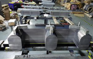 Rectangular Silicon Steel Laminations for Auto-Transformer by Using M4 Silicon Steel