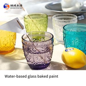 Heat-Resistant Glass Coating (200° C) for Kitchenware Decorations