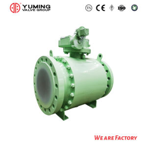 API 6D Flange Side Mounted Trunnion Ball Valve