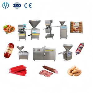 Vacuum Electric Meat Processing Machinery Sausage Stuffer Filling Machine with Linker