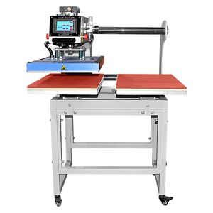 Gaoshang Factory Dual Workbench Heatpress Machine T Shirt Sublim 16X20 Heat Press Machine
