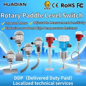 Rotary Paddle Level Sensor Liquid Level Gauge Rotary Level Switch Level Limit Switch Mechanical Gauge Rotating Level Switch