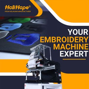 10 Years Warranty! Holiauma Holihope Tajima Single Head 15 Needle Computerized Cap Embroidery Machine for Cap T Shirt Shoes