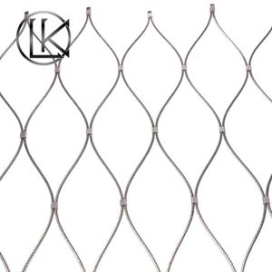 High Tensile Stainless Steel Wire Rope Safety Net for Construction Sites