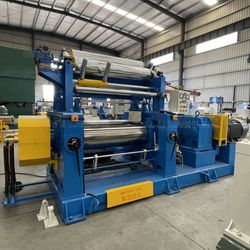 Top Quality Open Type Two Roll Rubber Mixing Mill Machine with Stock Blender