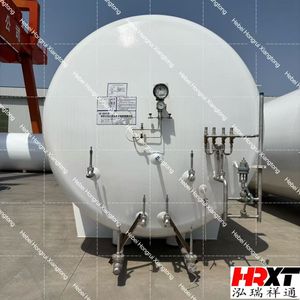 10m³ Stainless Steel Cryogenic Insulated LNG Pressure Storage Tank