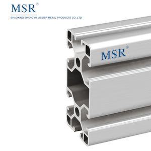 Anodized Aluminum Manufacturer Ob 4080c Light T Slotted 8 Cheap Factory Aluminium Extrusion Profile for Enclosures and Guards